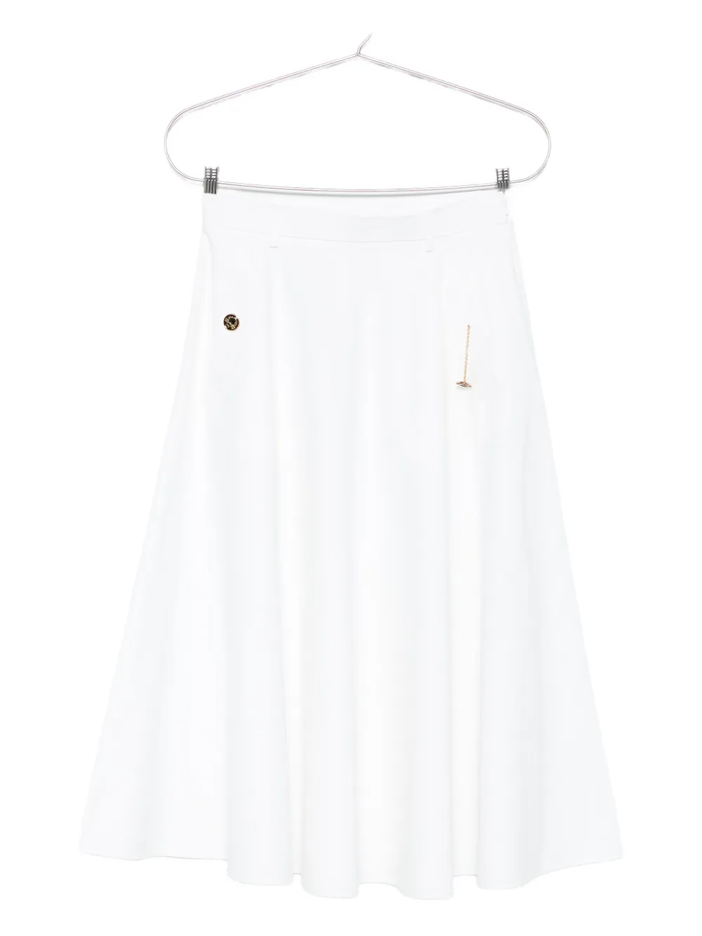 Юбка миди с цепочками Moschino, белый
Юбка миди с цепочками Moschino, белый