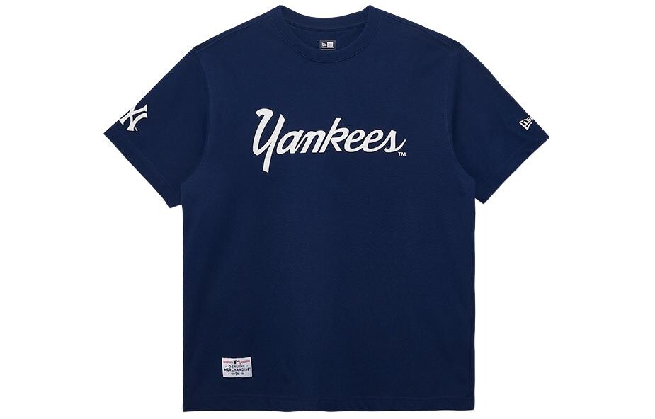 Футболка унисекс темно-синяя New Era, темно-синий
Футболка унисекс темно-синяя New Era, темно-синий