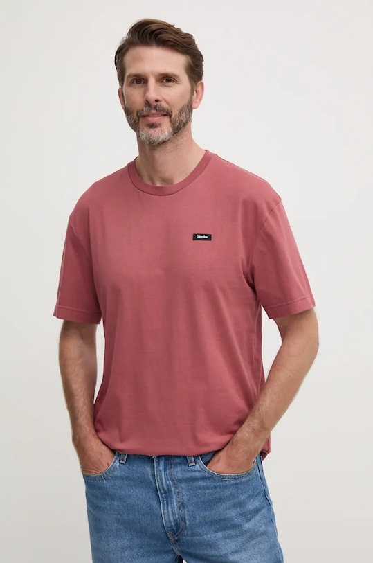 Хлопковая футболка Calvin Klein, фиолетовый
Хлопковая футболка Calvin Klein, фиолетовый