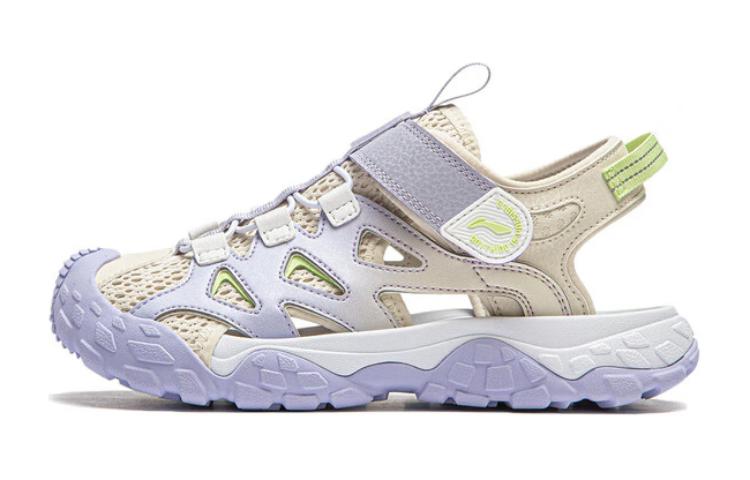 LINING YOUNG Детские сандалии Wade 2, белые, фиолетовые, для подростков
LINING YOUNG Детские сандалии Wade 2, белые, фиолетовые, для подростков