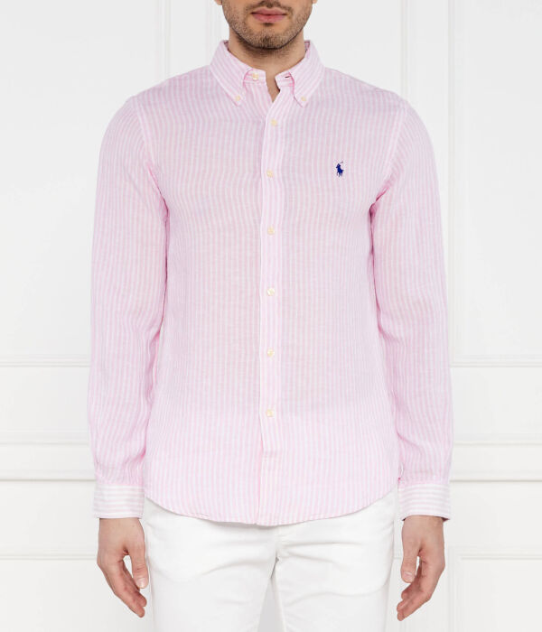 Льняная рубашка Custom fit Polo Ralph Lauren, коричневый
Льняная рубашка Custom fit Polo Ralph Lauren, коричневый