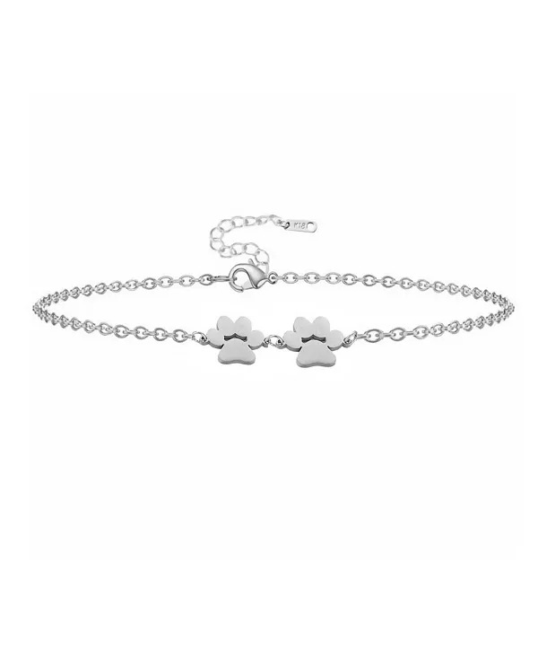 Браслет Fureverly с двойным отпечатком лапы Hollywood Sensation, silver
Браслет Fureverly с двойным отпечатком лапы Hollywood Sensation, silver