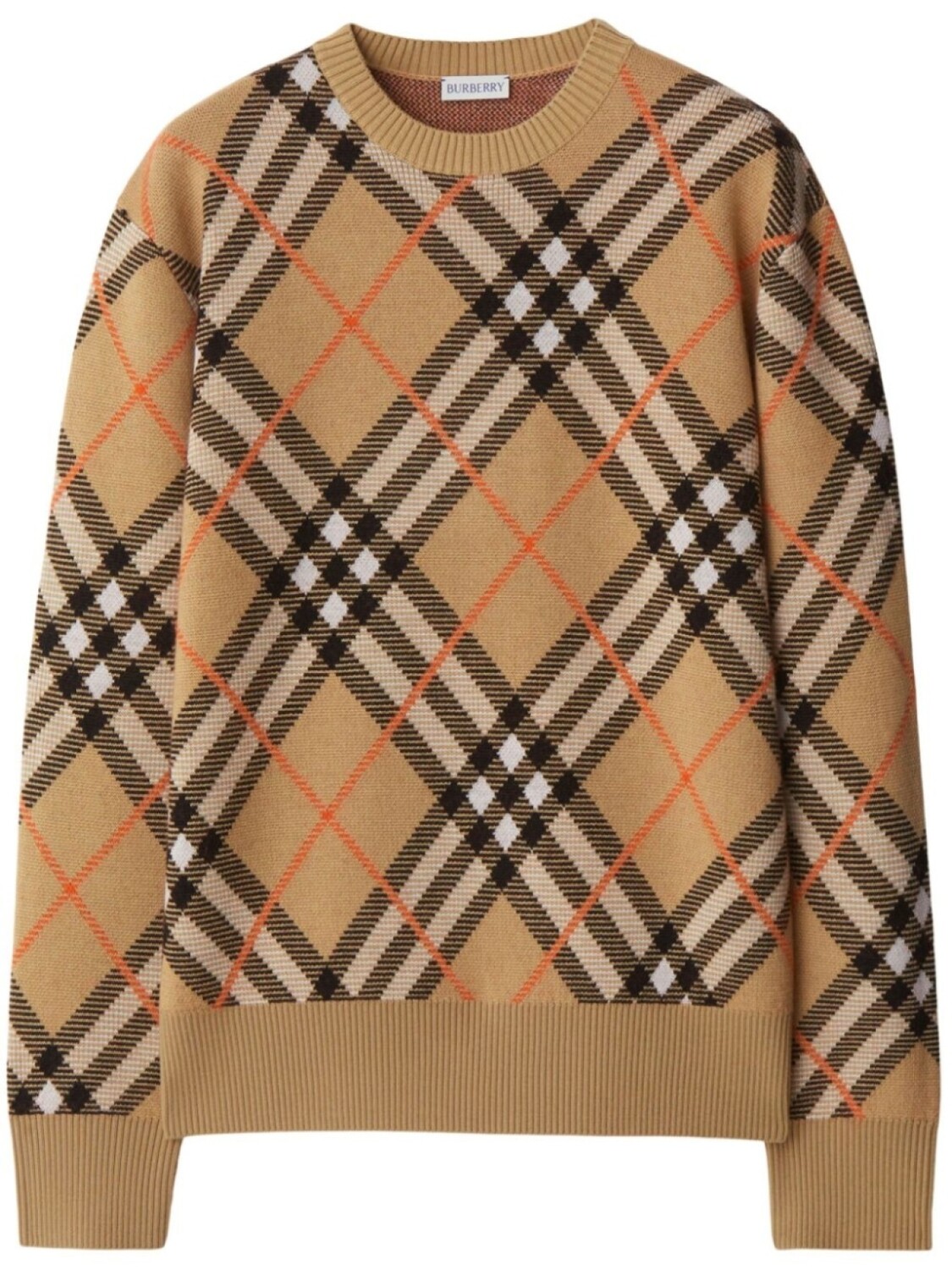 Burberry джемпер в клетку Nova Check, коричневый
Burberry джемпер в клетку Nova Check, коричневый