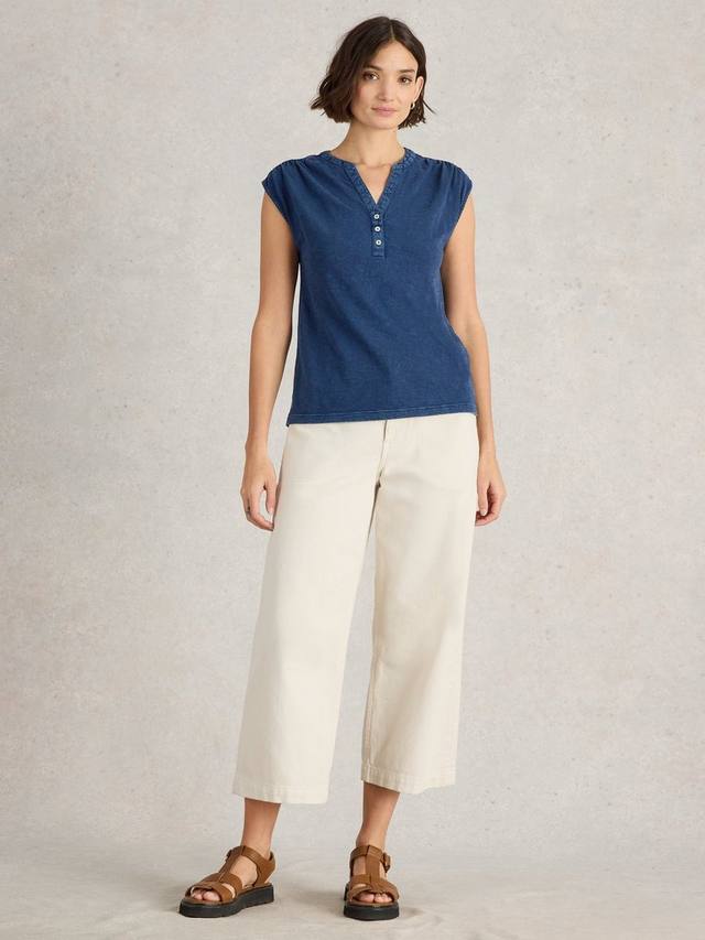 Топ-майка Dina из органического хлопка White Stuff, Blue
Топ-майка Dina из органического хлопка White Stuff, Blue