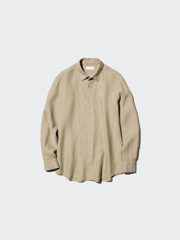 Рубашка из 100% премиального льна Uniqlo, 34 brown
Рубашка из 100% премиального льна Uniqlo, 34 brown