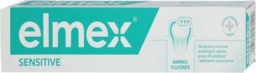 Зубная паста Elmex Sensitive 75 мл без красителей для чувствительных зубов
Зубная паста Elmex Sensitive 75 мл без красителей для чувствительных зубов