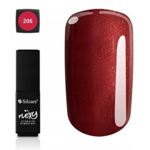 Гибридный лак, 206, 4,5 г Silcare Flexy 
Гибридный лак, 206, 4,5 г Silcare Flexy
