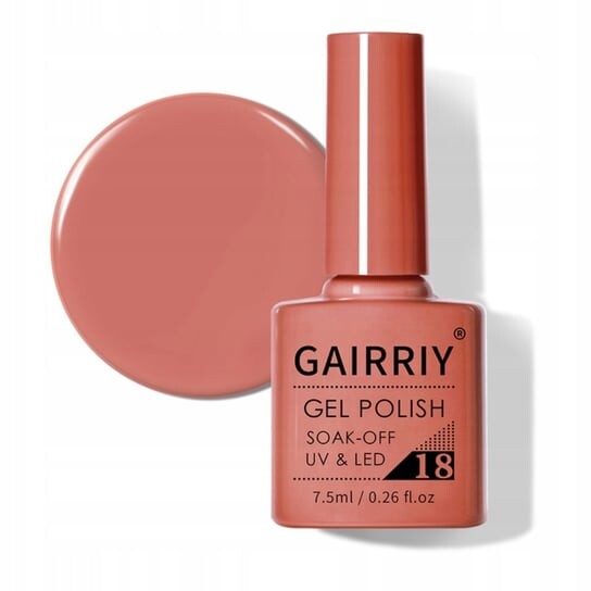 Гибридный лак для ногтей GAIRRIY 018, inna
Гибридный лак для ногтей GAIRRIY 018, inna