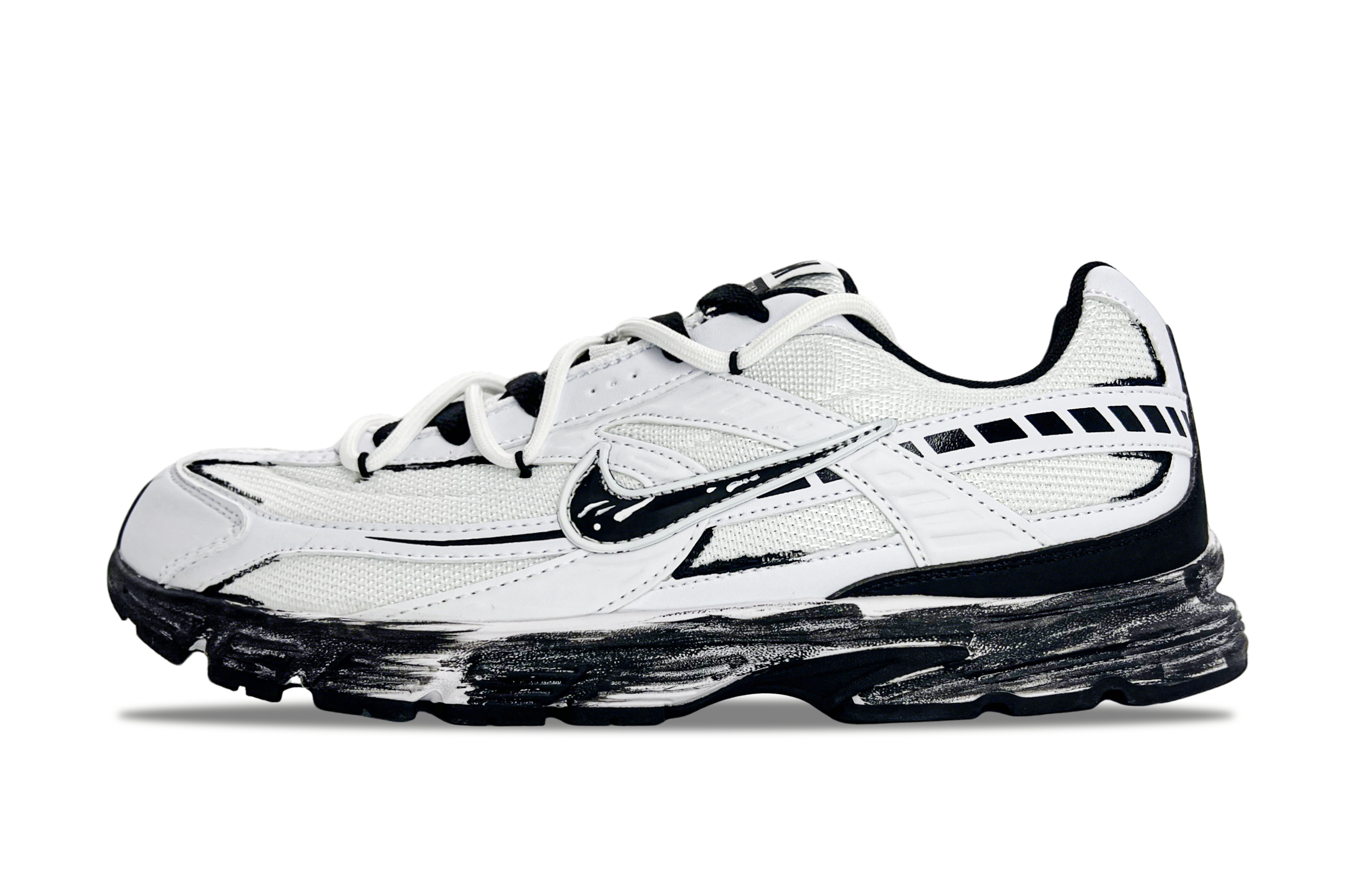 Nike Мужские кроссовки для бега низкие инициатор амортизирующие износостойкие black white
Nike Мужские кроссовки для бега низкие инициатор амортизирующие износостойкие black white