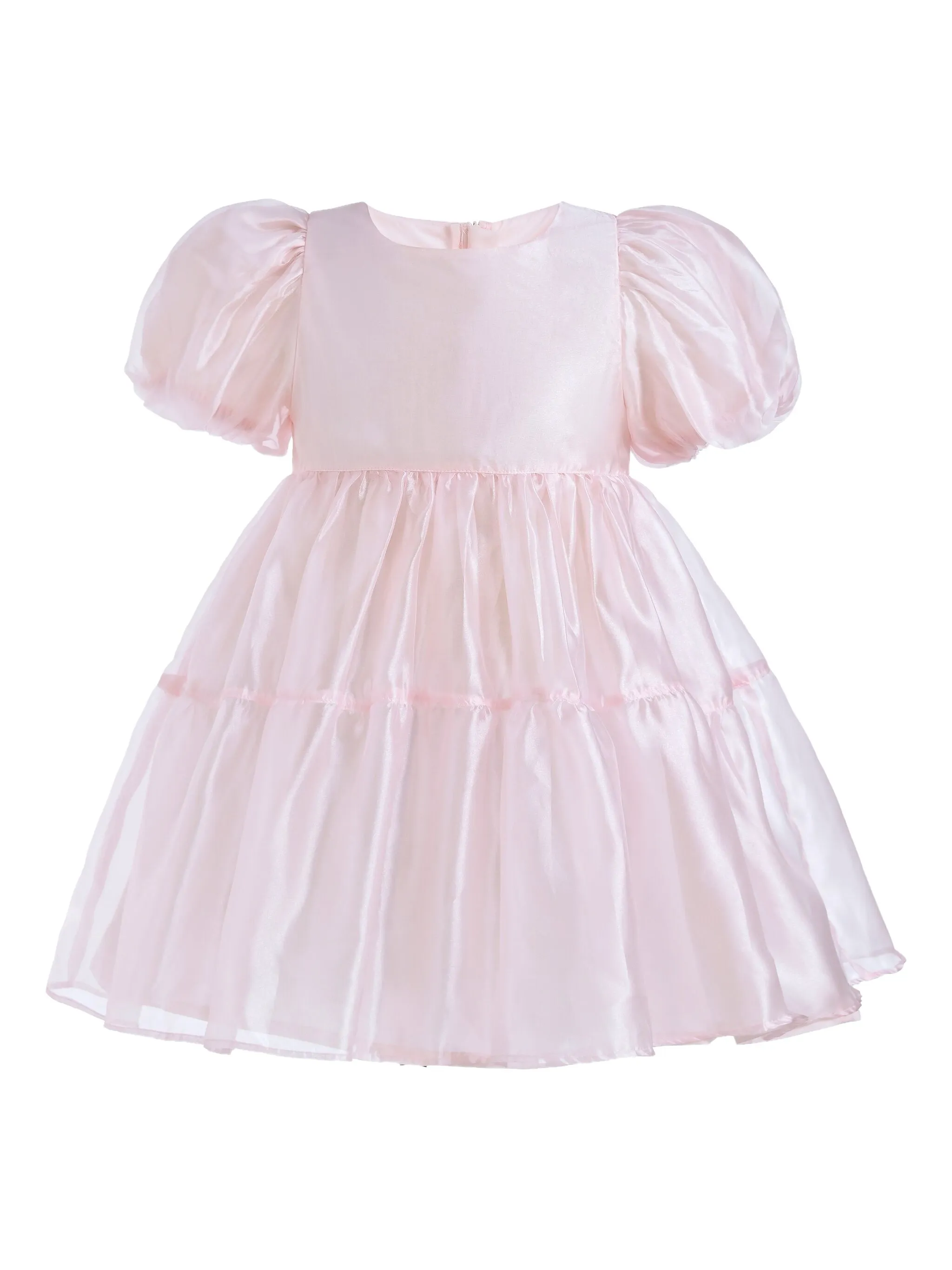 Ярусное платье Elianna с объемными рукавами Mimi Tutu, розовый
Ярусное платье Elianna с объемными рукавами Mimi Tutu, розовый