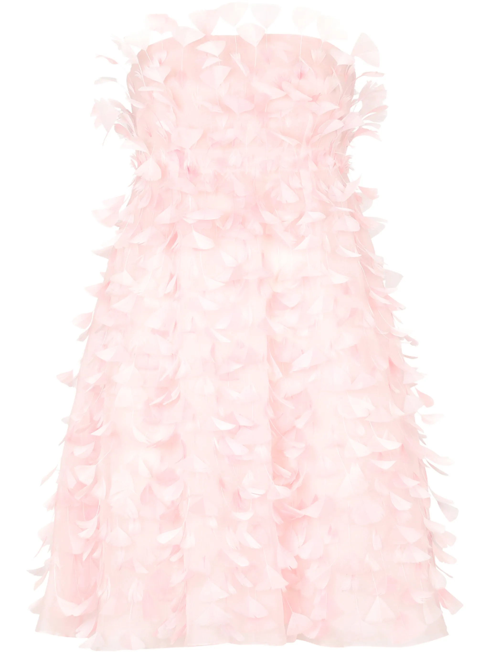 Платье без бретелей с перьями Dolce & Gabbana, розовый
Платье без бретелей с перьями Dolce & Gabbana, розовый