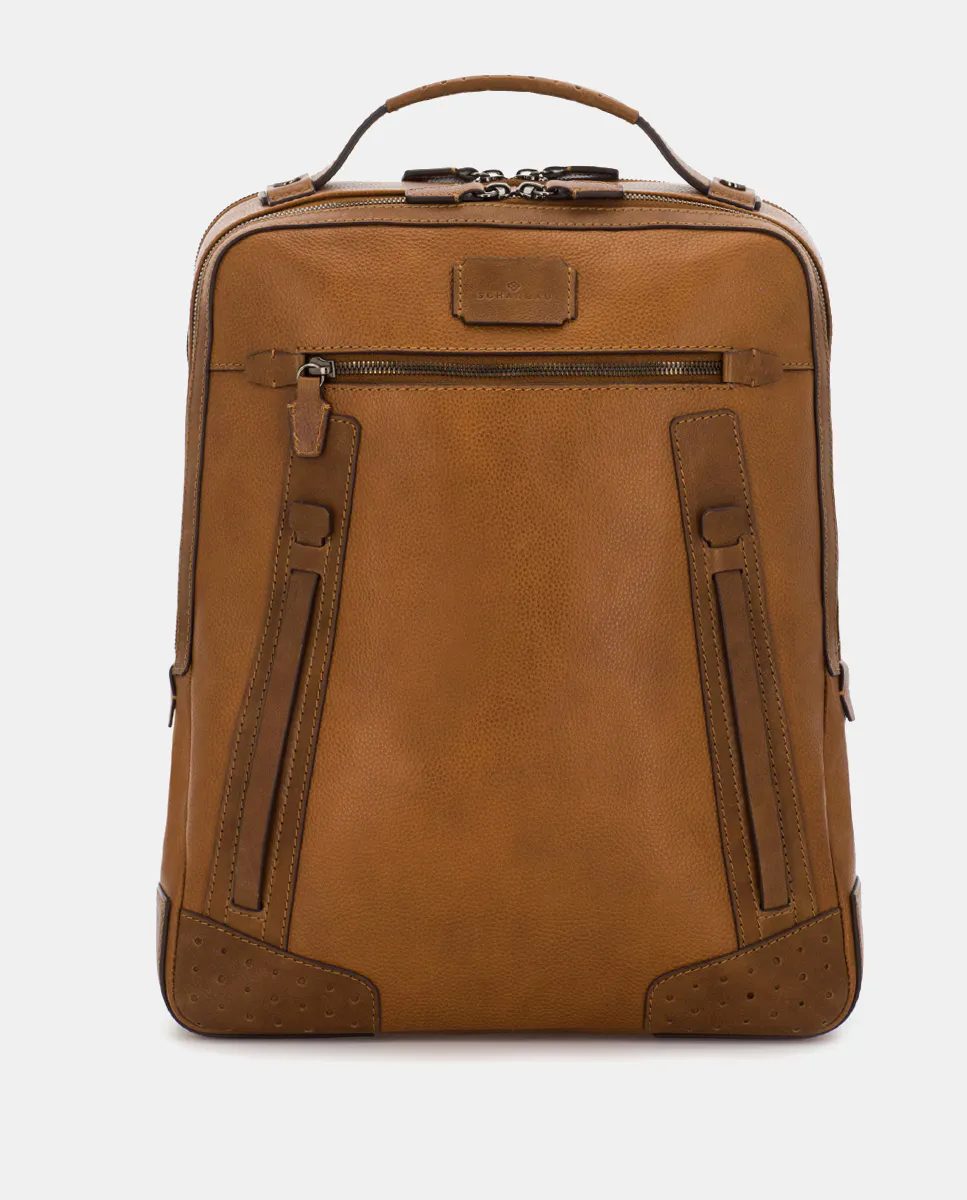 Рюкзак унисекс из верблюжьей кожи Scharlau, коричневый
Рюкзак унисекс из верблюжьей кожи Scharlau, коричневый