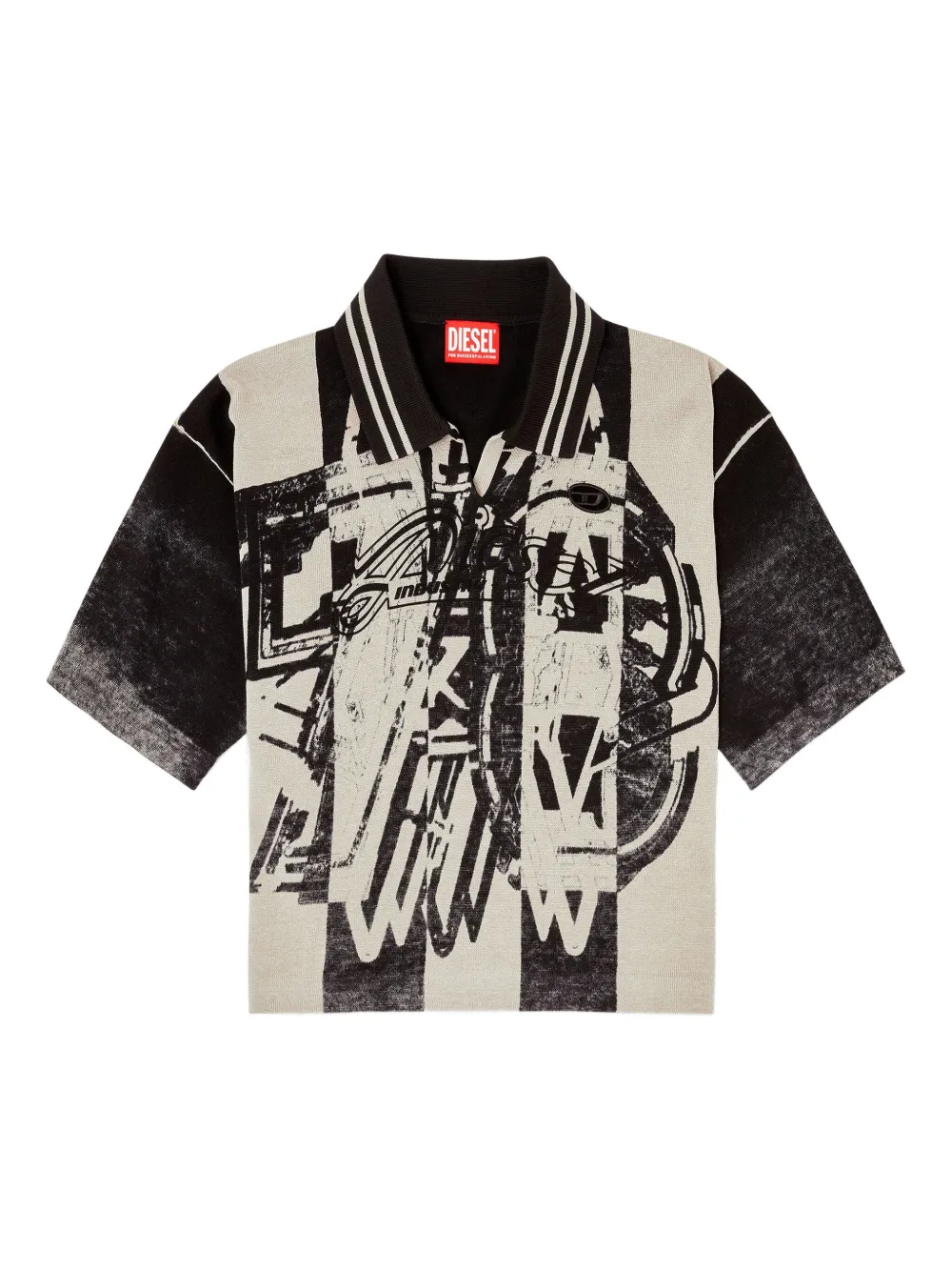 Рубашка поло M-Oliba с абстрактным принтом DIESEL, нейтральный
Рубашка поло M-Oliba с абстрактным принтом DIESEL, нейтральный
