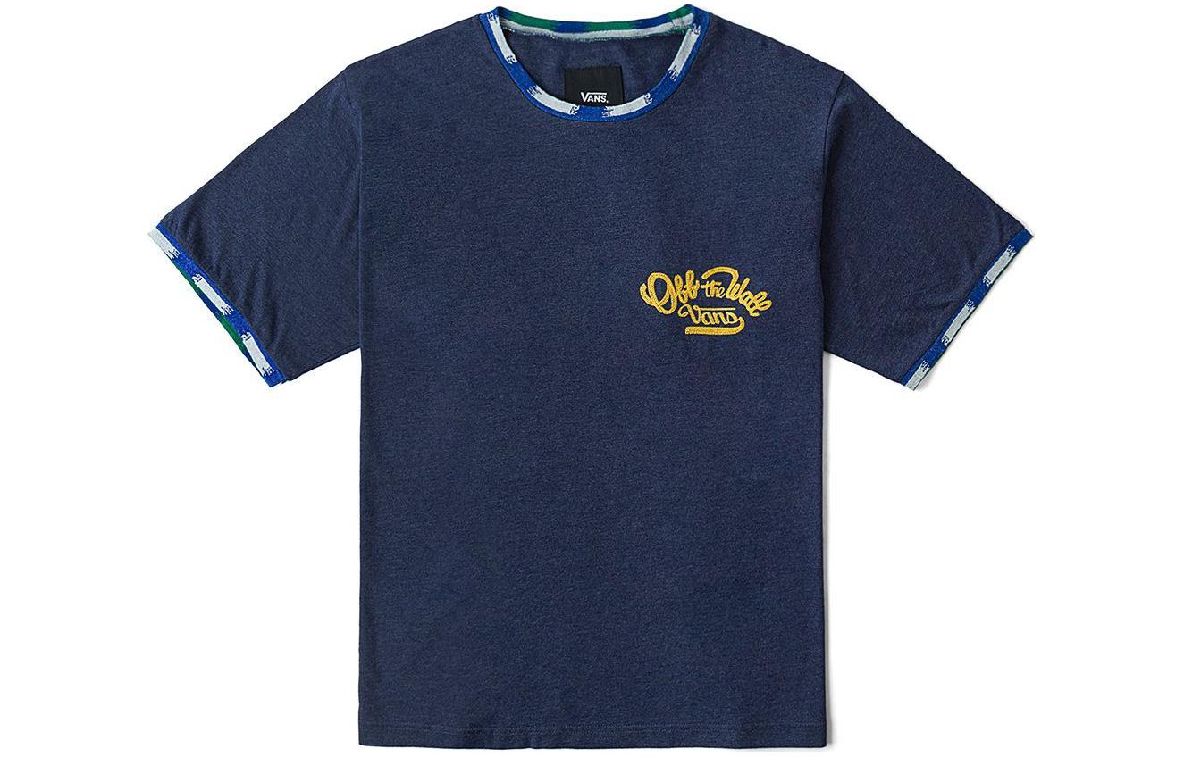 Футболка унисекс темно-синяя Vans
Футболка унисекс темно-синяя Vans