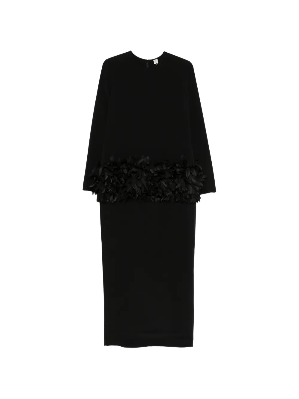 Макси-платье с лепестками Toteme, черный
Макси-платье с лепестками Toteme, черный