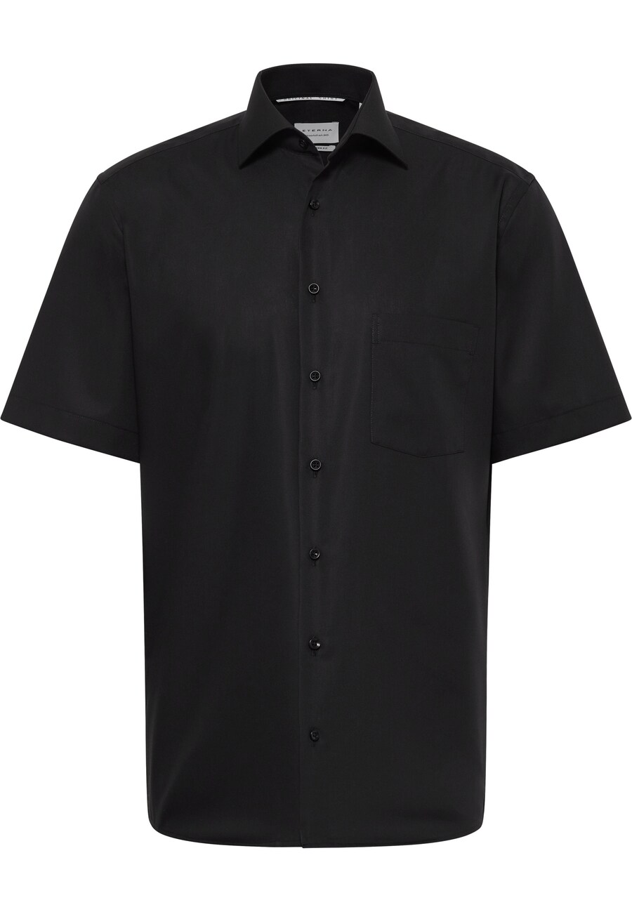 Рубашка на пуговицах классического кроя ETERNA, черный
Рубашка на пуговицах классического кроя ETERNA, черный