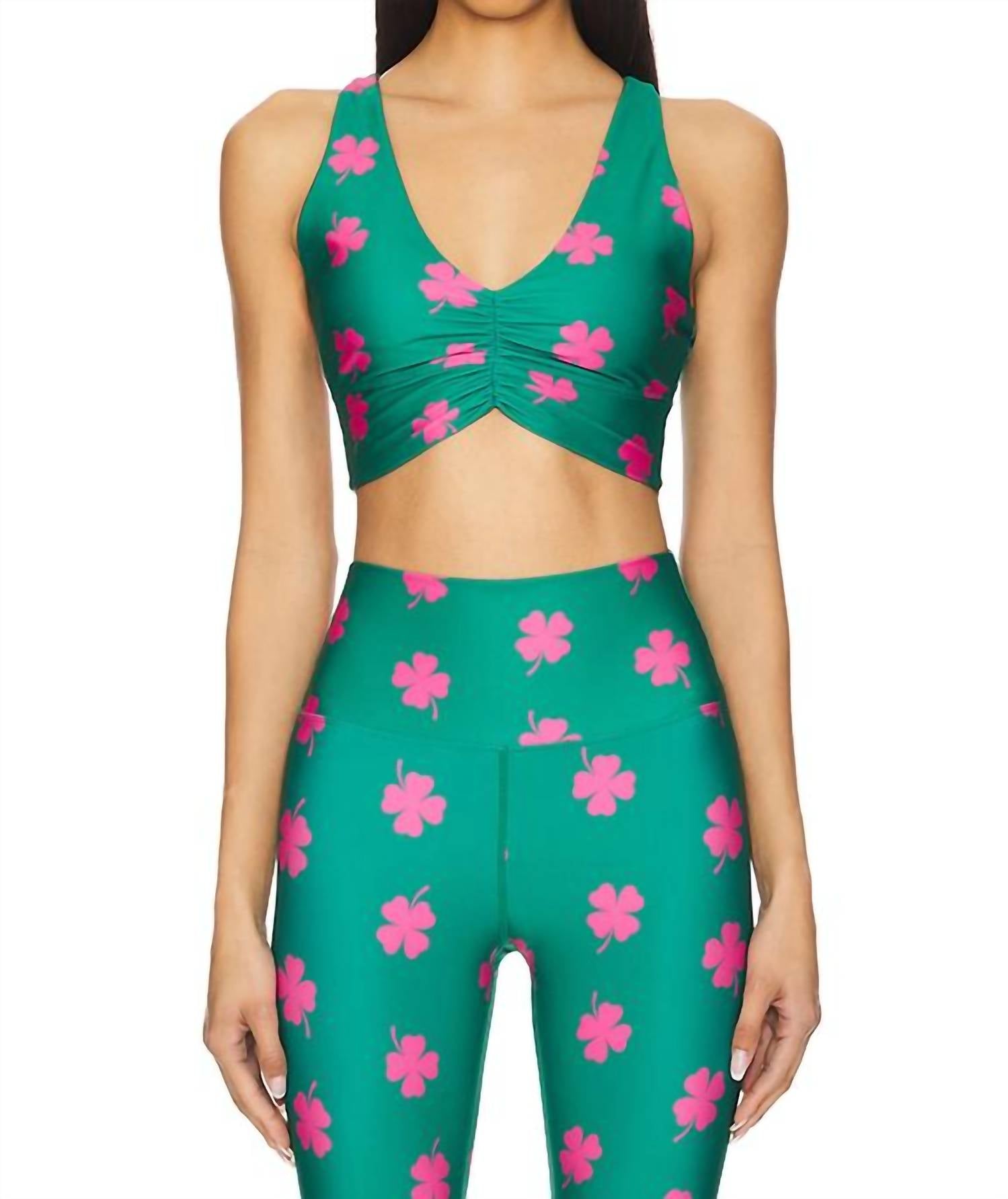 Топ Mindy Lucky в зеленом/розовом цвете Beach Riot
Топ Mindy Lucky в зеленом/розовом цвете Beach Riot