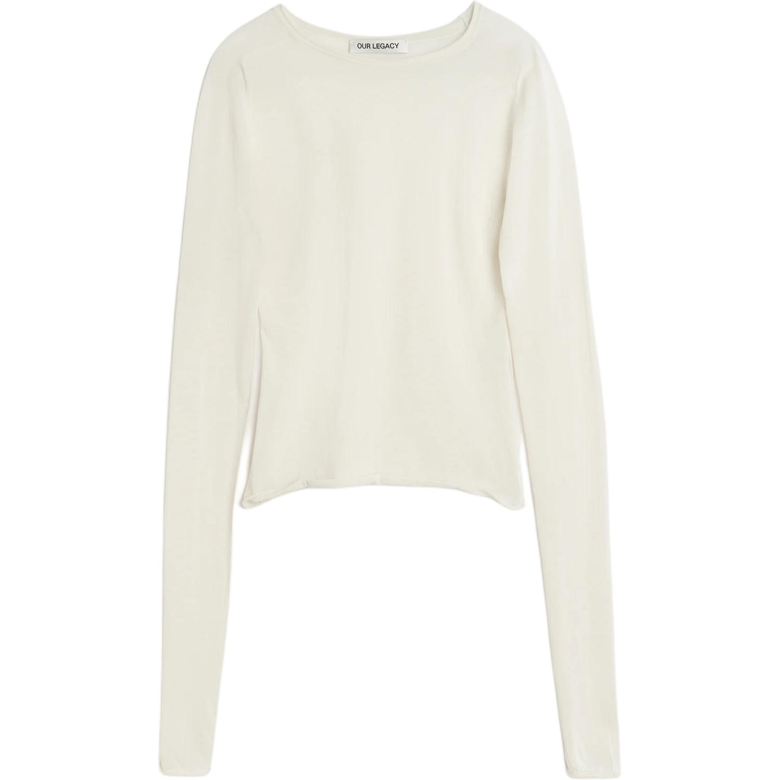 Топ с круглым вырезом OUR LEGACY, белый
Топ с круглым вырезом OUR LEGACY, белый