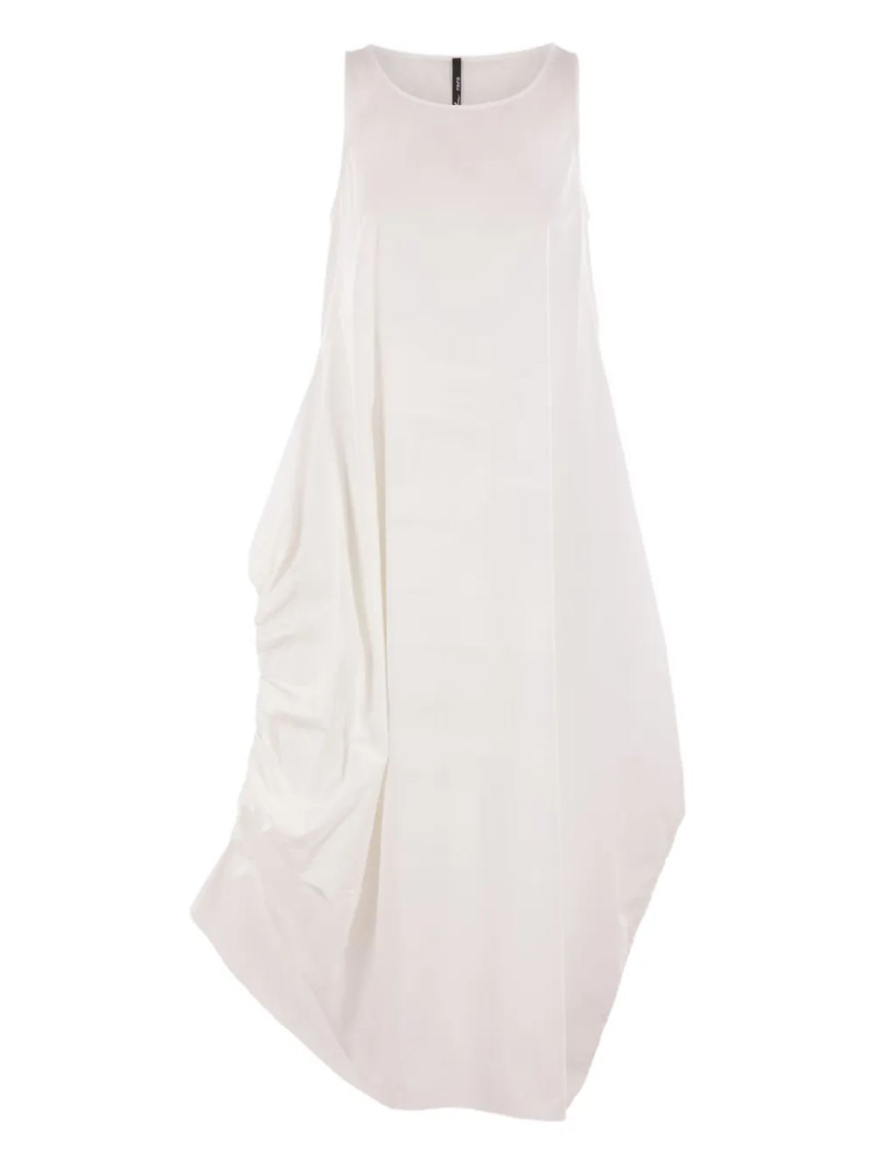 Асимметричное платье без рукавов Maria Calderara, белый
Асимметричное платье без рукавов Maria Calderara, белый