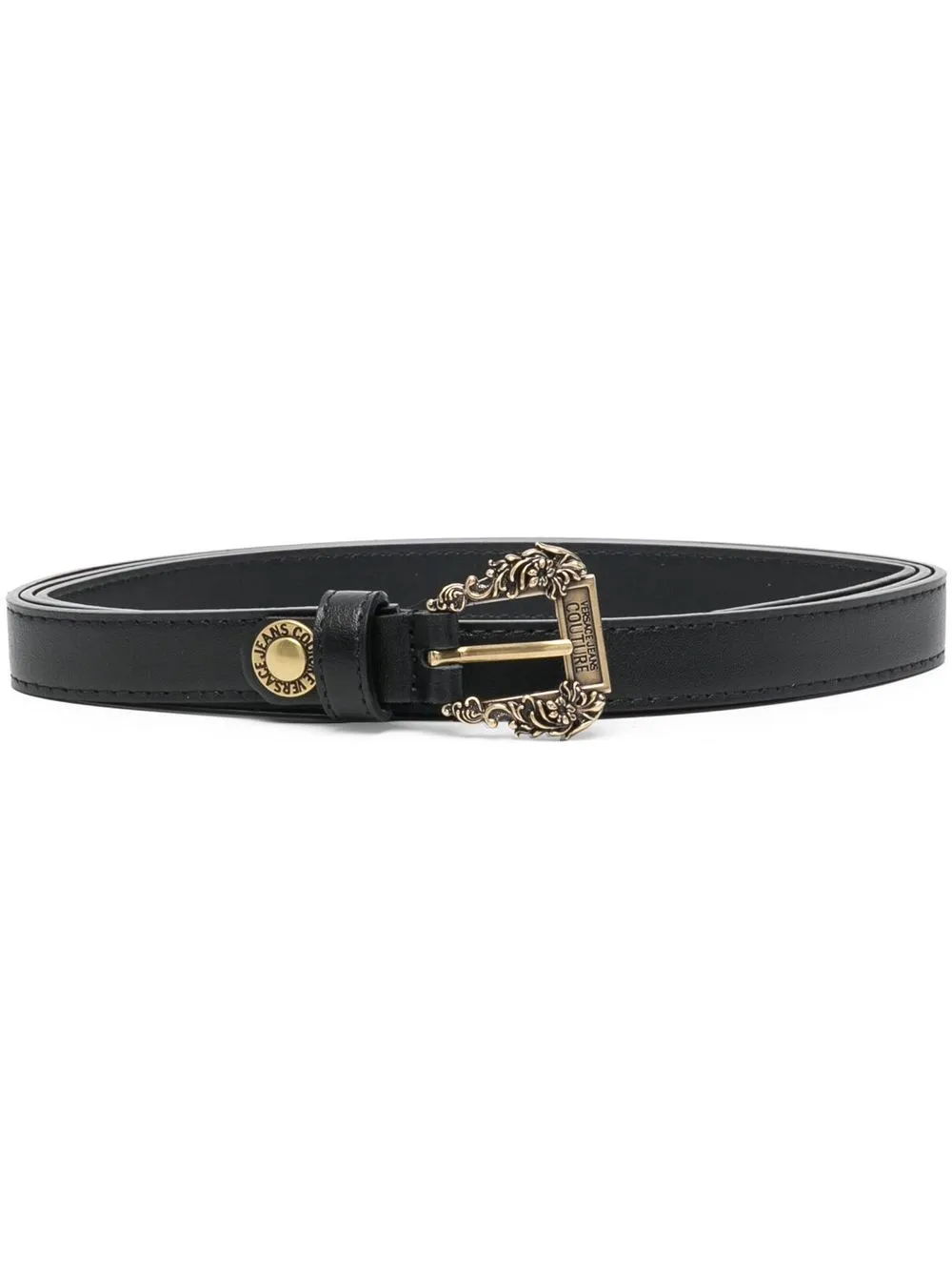 Ремень с пряжкой-логотипом Versace Jeans Couture, черный
Ремень с пряжкой-логотипом Versace Jeans Couture, черный