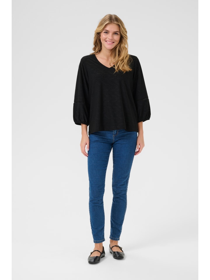 Kaffe Блузка с длинными рукавами KAtyra, стандартный крой, черный, темно-синий с цветочным принтом
Kaffe Блузка с длинными рукавами KAtyra, стандартный крой, черный, темно-синий с цветочным принтом