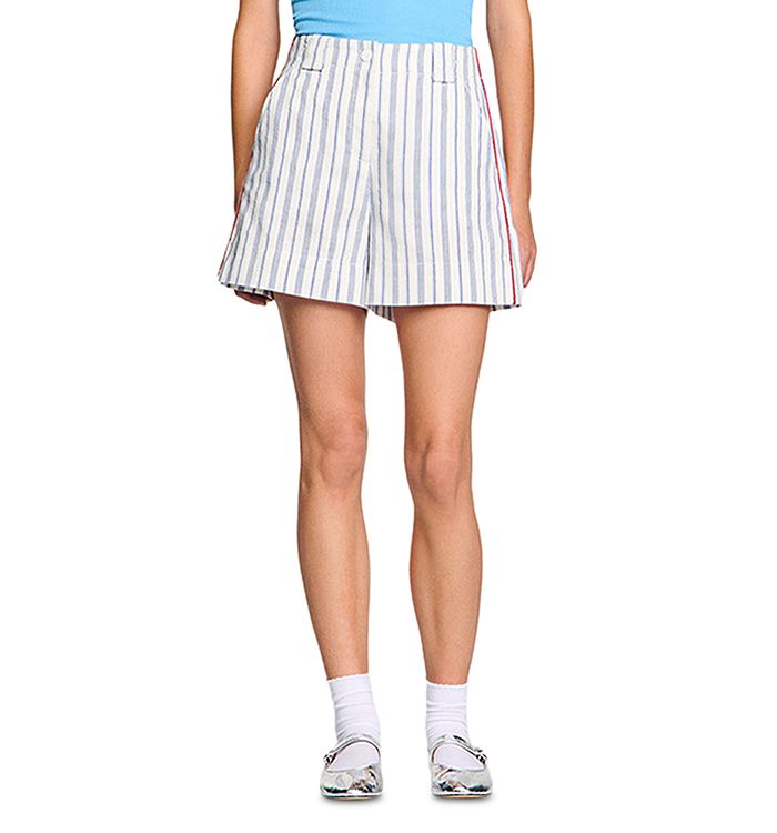 Полосатые шорты Sandro, синий
Полосатые шорты Sandro, синий