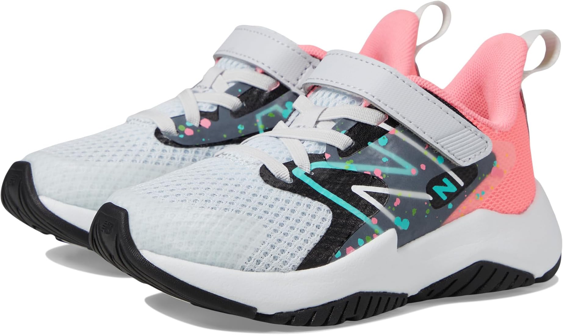 Кроссовки New Balance Kids Rave Run v2 Bungee Lace with Top Strap, Quartz Grey/Ultra Pink
Кроссовки New Balance Kids Rave Run v2 Bungee Lace with Top Strap, Quartz Grey/Ultra Pink