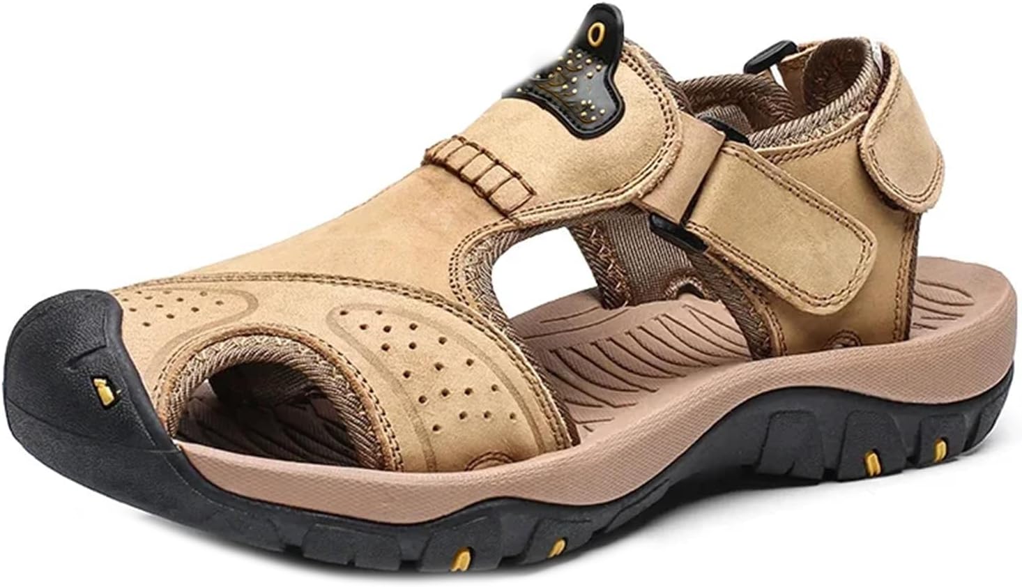 Мужские кожаные сандалии Летняя обувь для мужчин Обувь для улицы и воды Generic, хаки
Мужские кожаные сандалии Летняя обувь для мужчин Обувь для улицы и воды Generic, хаки