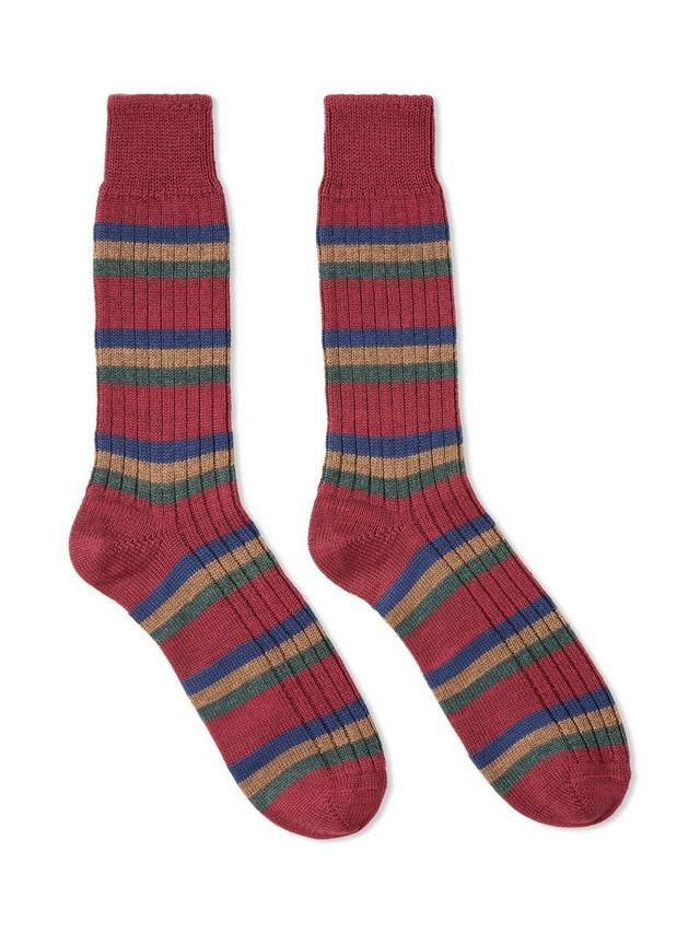 Носки из смесовой мериносовой шерсти в полоску Celtic & Co., Dark Rust
Носки из смесовой мериносовой шерсти в полоску Celtic & Co., Dark Rust