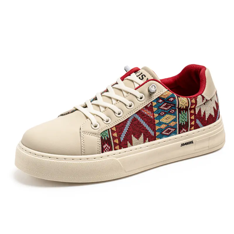 King Jinmai Скользостойкие амортизирующие износостойкие легкие дышащие низкие скейтбордские кроссовки мужские бежево-красные, цвет Beige Red
King Jinmai Скользостойкие амортизирующие износостойкие легкие дышащие низкие скейтбордские кроссовки мужские бежево-красные, цвет Beige Red