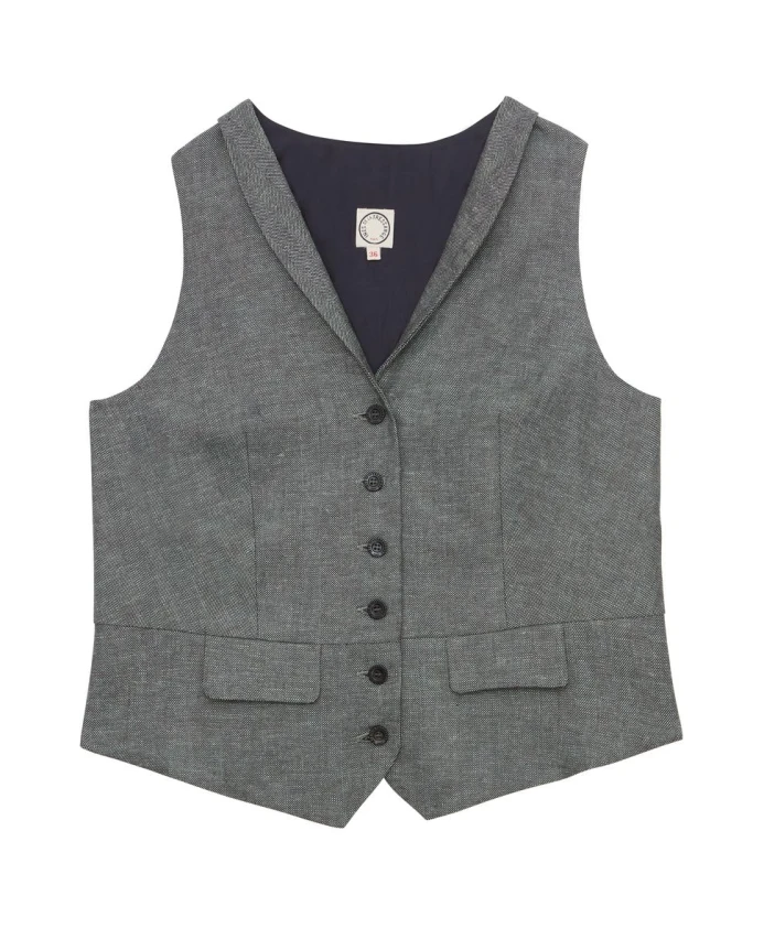 Жилет Робинсона Ines De La Fressange Paris, серый
Жилет Робинсона Ines De La Fressange Paris, серый