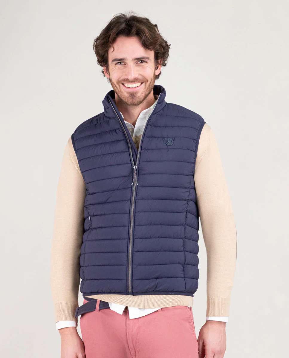 Базовый утепленный мужской жилет El Ganso, синий
Базовый утепленный мужской жилет El Ganso, синий