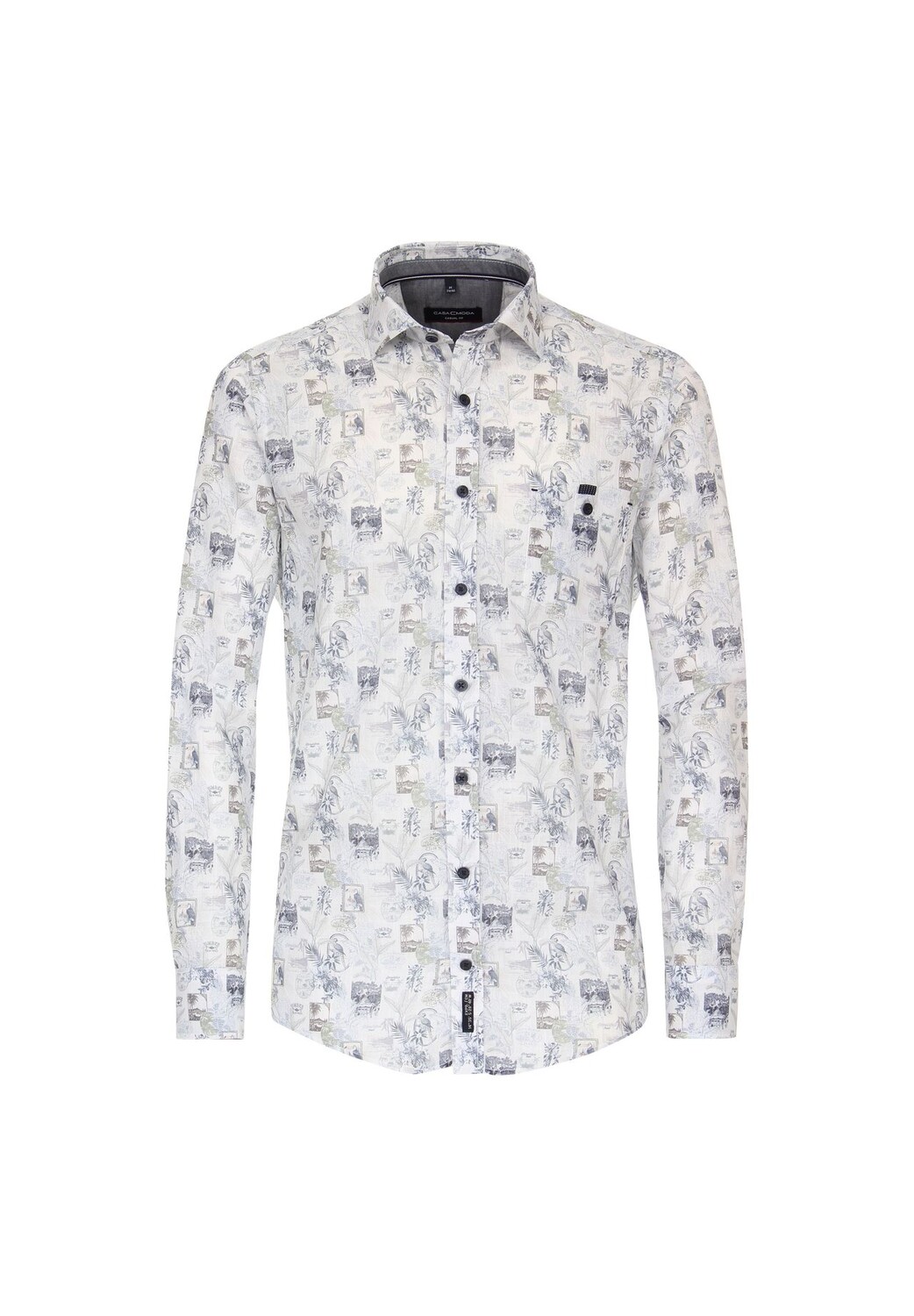 Мужская повседневная рубашка с принтом повседневного кроя CASAMODA, цвет Mittelblau
Мужская повседневная рубашка с принтом повседневного кроя CASAMODA, цвет Mittelblau
