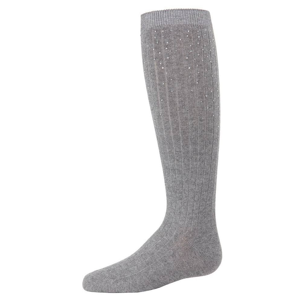 Носки до колена из смеси хлопка для маленьких детей в рубчик с драгоценными камнями для девочек MeMoi, цвет Med Gray Heather
Носки до колена из смеси хлопка для маленьких детей в рубчик с драгоценными камнями для девочек MeMoi, цвет Med Gray Heather