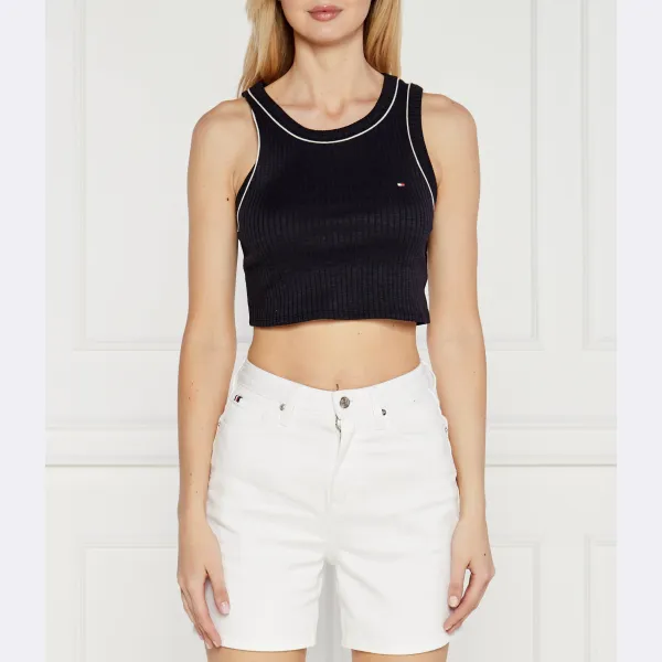 Топ стандартного кроя Tommy Hilfiger, синий
Топ стандартного кроя Tommy Hilfiger, синий