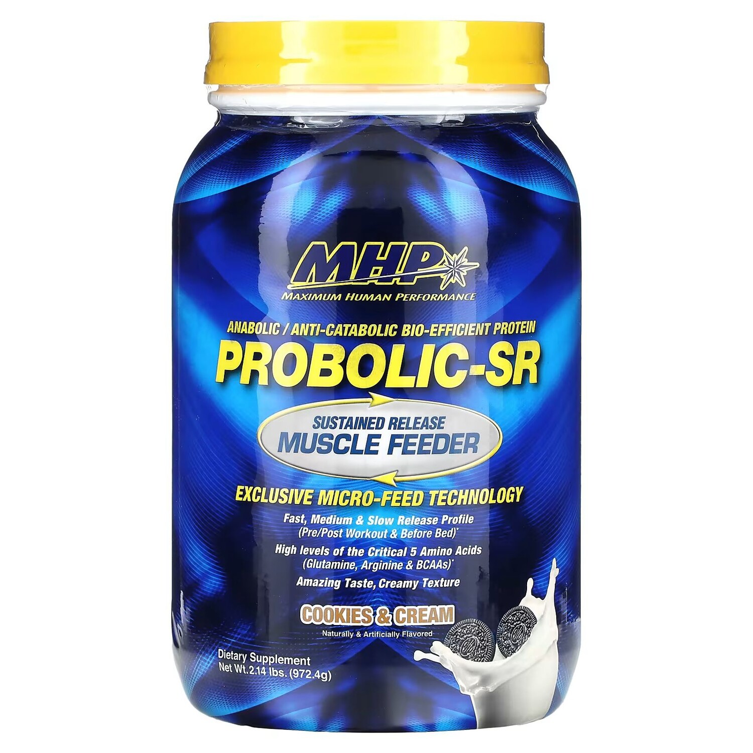Probolic-SR, печенье и сливки, 2,14 фунта (972,4 г) Mhp
Probolic-SR, печенье и сливки, 2,14 фунта (972,4 г) Mhp