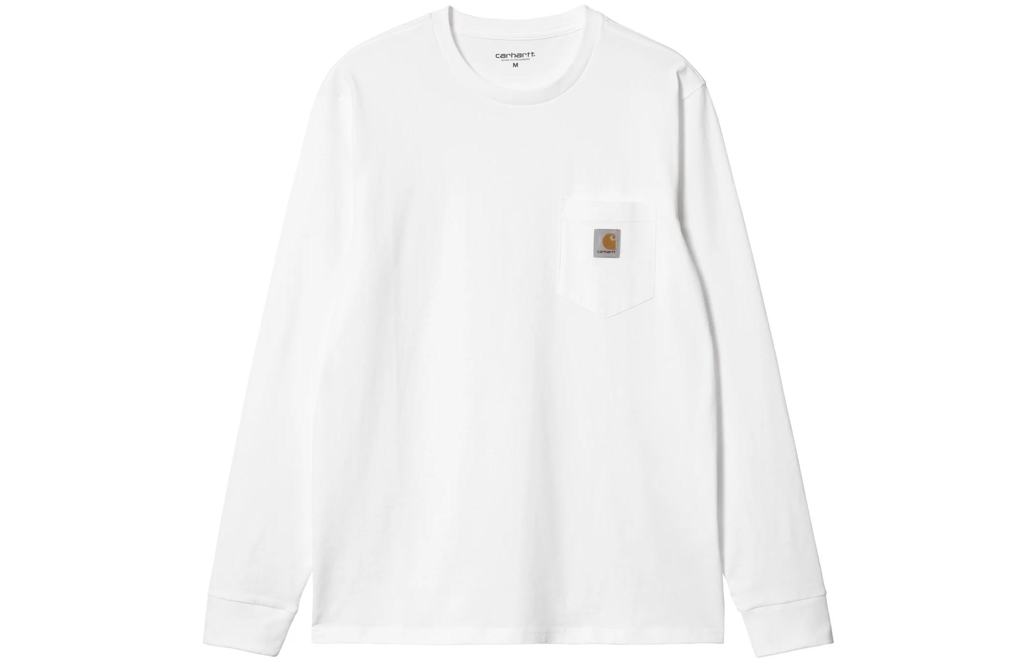 Футболка с длинным рукавом и нашивкой с логотипом Carhartt WIP, белый
Футболка с длинным рукавом и нашивкой с логотипом Carhartt WIP, белый