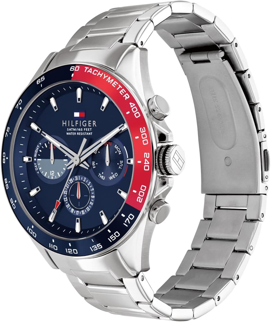 Мужские кварцевые часы Tommy Hilfiger из нержавеющей стали, Blue
Мужские кварцевые часы Tommy Hilfiger из нержавеющей стали, Blue