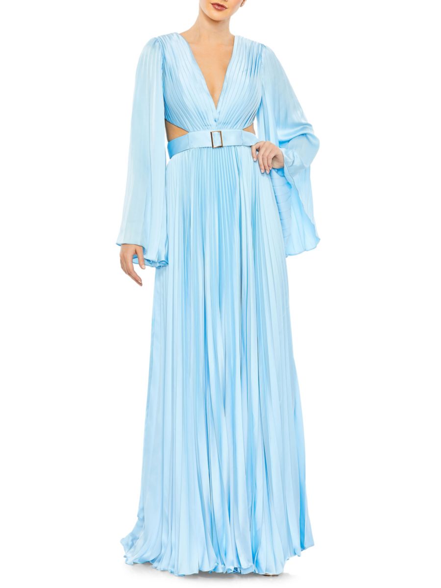 Платье А-силуэта с рукавами-колокольчиками и складками Mac Duggal, цвет Ice Blue
Платье А-силуэта с рукавами-колокольчиками и складками Mac Duggal, цвет Ice Blue