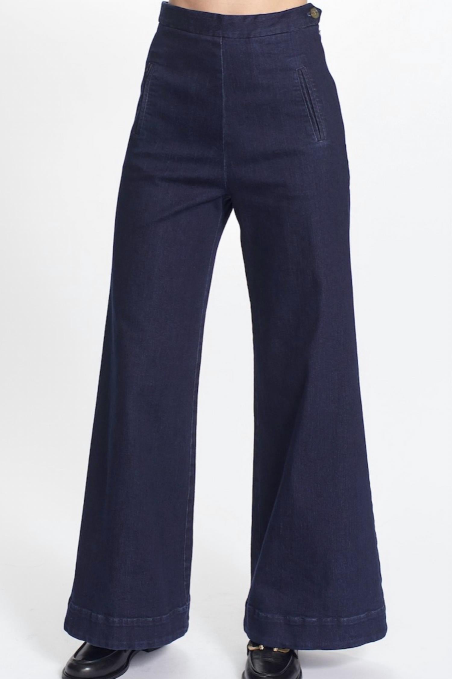 Брюки Таша в цвете индиго COREY LYNN CALTER
Брюки Таша в цвете индиго COREY LYNN CALTER