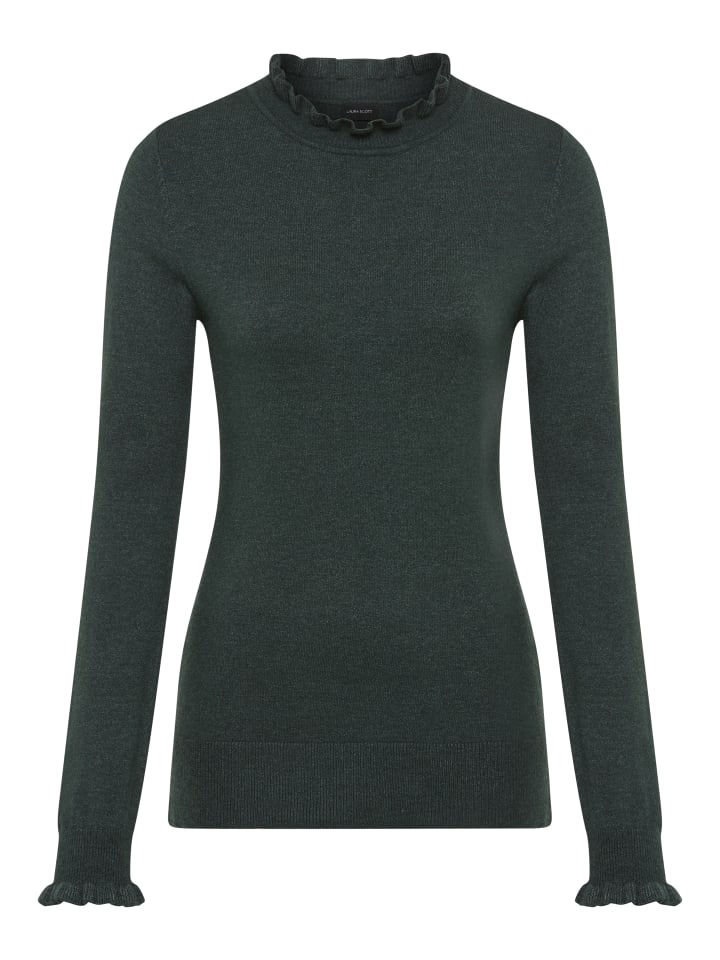 Laura Scott Свитер с воротником-стойкой темно-зеленого цвета
Laura Scott Свитер с воротником-стойкой темно-зеленого цвета