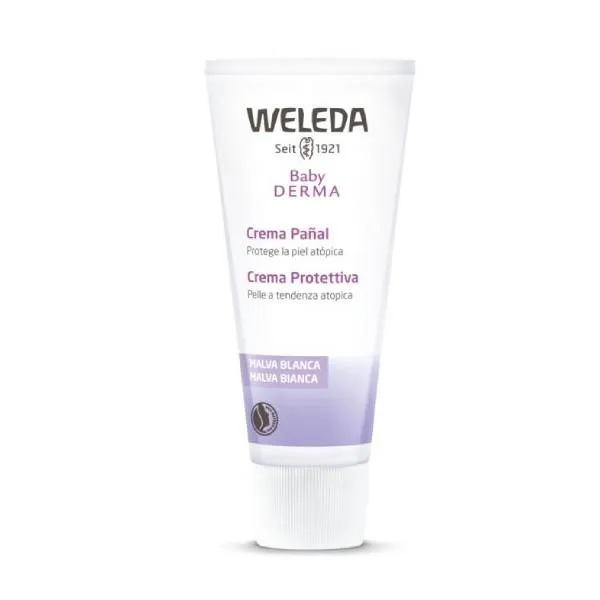 Успокаивает и регенерирует покрасневшую или раздраженную кожу Crema Pañal De Malva Blanca Weleda, 50 ml
Успокаивает и регенерирует покрасневшую или раздраженную кожу Crema Pañal De Malva Blanca Weleda, 50 ml