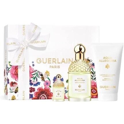 Женская туалетная вода Guerlain Aqua Allegoria Nerolia Vetiver Edt 75ml & 7.5ml & Body Lotion 75ml
Женская туалетная вода Guerlain Aqua Allegoria Nerolia Vetiver Edt 75ml & 7.5ml & Body Lotion 75ml