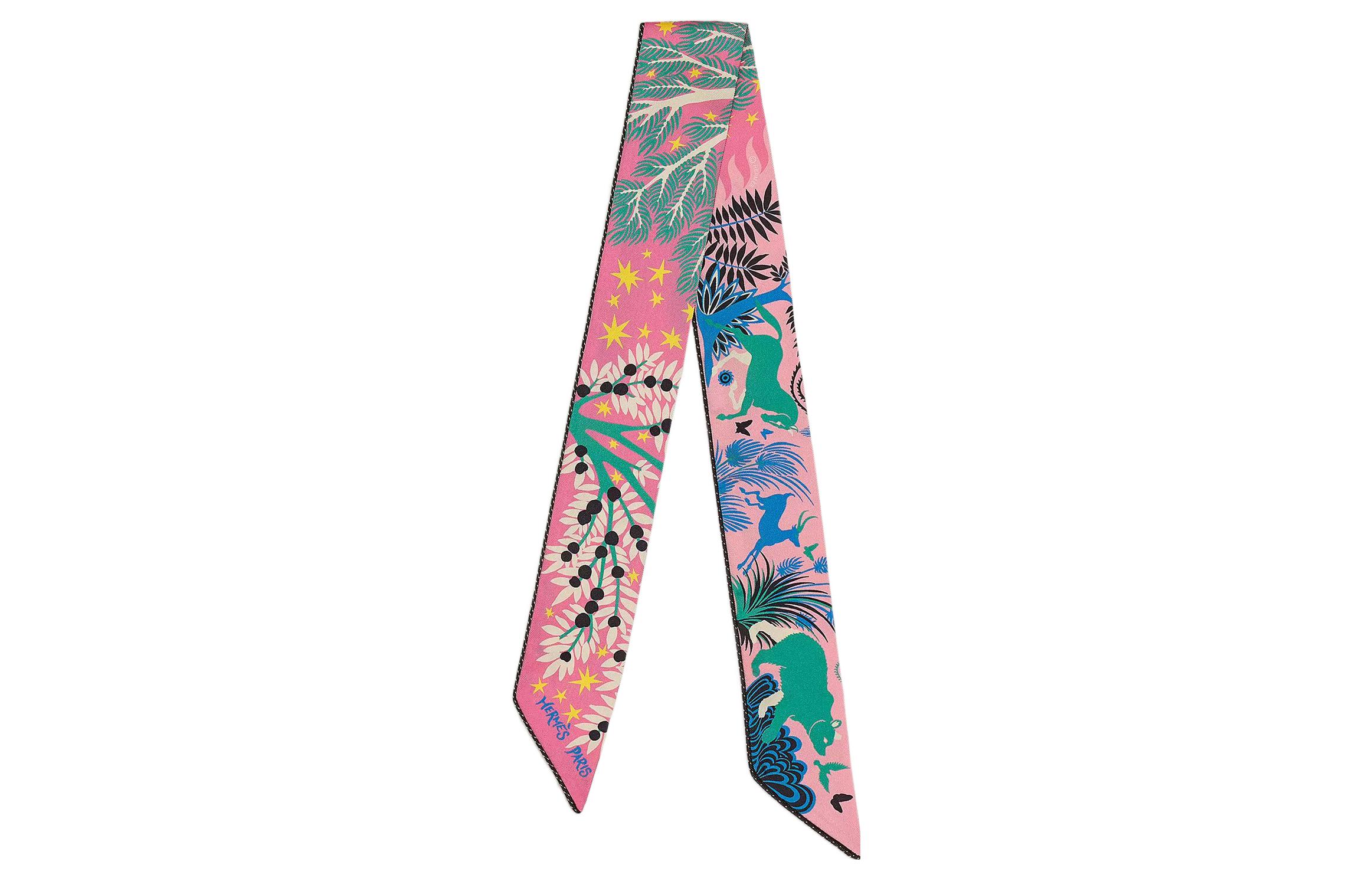 Шёлковый платок женский разноцветный HERMES 
Шёлковый платок женский разноцветный HERMES