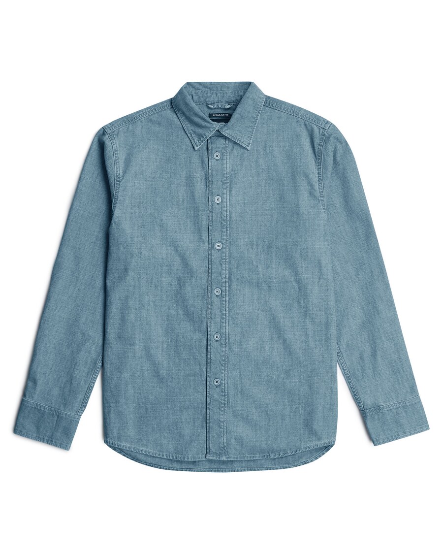 Рубашка на пуговицах классического кроя G-STAR Regular, синий деним
Рубашка на пуговицах классического кроя G-STAR Regular, синий деним