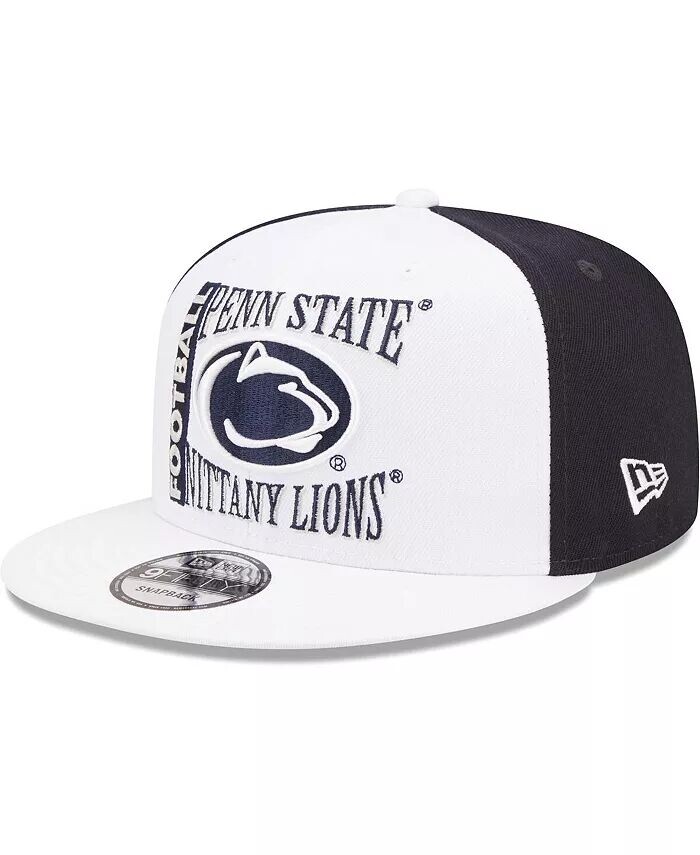 Мужская белая, темно-синяя кепка Penn State Nittany Lions Retro Sport 9FIFTY Snapback New Era
Мужская белая, темно-синяя кепка Penn State Nittany Lions Retro Sport 9FIFTY Snapback New Era