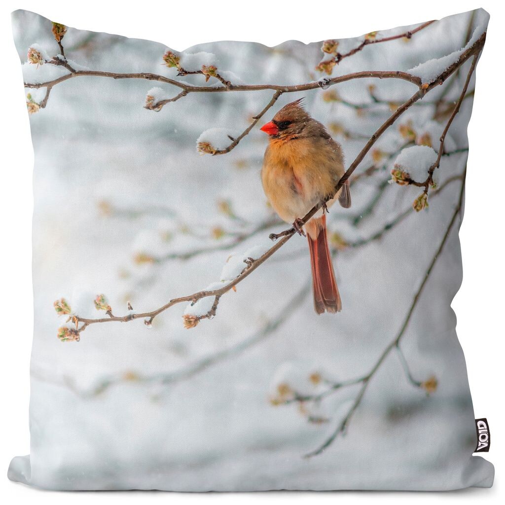 VOID Cardinal Winter Bird Nature Чехол на подушку Полиэстер Водонепроницаемая подушка для улицы и дома Размер: 60 x 60 см
VOID Cardinal Winter Bird Nature Чехол на подушку Полиэстер Водонепроницаемая подушка для улицы и дома Размер: 60 x 60 см