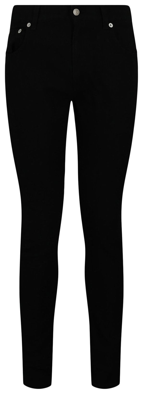 Классические узкие джинсы Alexander McQueen с пятью карманами, черные
Классические узкие джинсы Alexander McQueen с пятью карманами, черные