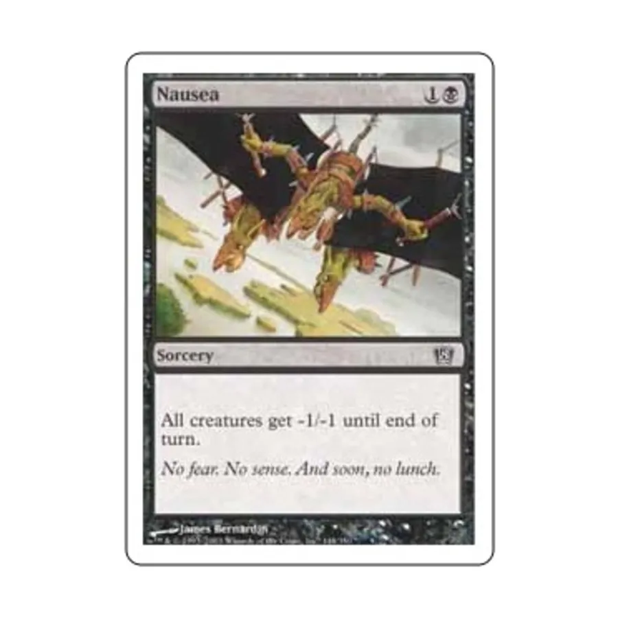 CCG Тошнота (С), MTG - 8th Edition
CCG Тошнота (С), MTG - 8th Edition