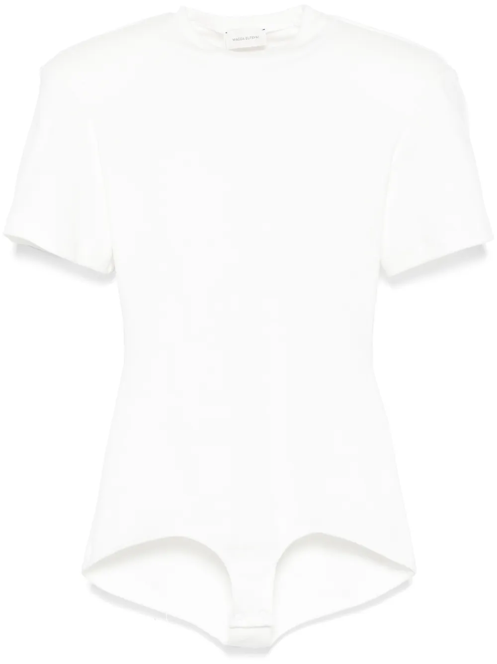 Боди в рубчик Magda Butrym, белый
Боди в рубчик Magda Butrym, белый